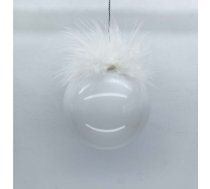 Ziemassvētku rotājums JOY “Pearl”, Ø8 cm, stikls 89068