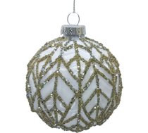Ziemassvētku rotājums JOY “Holy”, Ø8 cm, stikls 89066