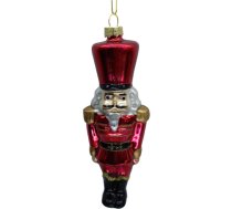 Ziemassvētku rotājums JOY “Riekstkodis”, 15,5 cm, stikls 89057