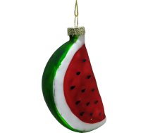Ziemassvētku rotājums JOY “Watermelon” – arbūzs, 9,5 cm, stikls 89051