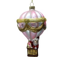 Ziemassvētku rotājums JOY “Gaisa balons”, 13,2 cm, stikls 88990