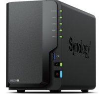 Synology DiskStation DS225+ 2Bay NAS Desktop Intel® Celeron® J4125 2GB DDR4 Black DS225+