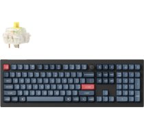 Keychron V6 Max RGB - US Layout - Hot-Swappable Gateron Jupiter Brown Wireless Keyboard / V6M-D4 V6M-D4