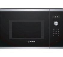 BOSCH BFL554MS0 iebūv. mikroviļņu krāsns,Inox,25L,900W, kreisā enģe BFL554MS0