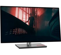 Lenovo ThinkVision P27h-30 Monitors 27" LED QHD HDR IPS DP USB-C RJ45 Black 63A1GAT1EU