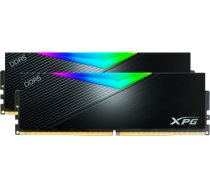 ADATA DDR5 32GB - 6400 - CL - 32 - Dual-Kit - AX5U6400C3216G-DCLARBK, Lancer RGB, XMP, black AX5U6400C3216G-DCLARBK
