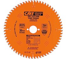 Griešanas disks kokam CMT 281; 225X2,6X30; Z64; 4° 281.225.64M