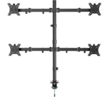Monitora stiprinājums Gembird Adjustable Desk Mounted 4-display Rotate Tilt Swivel MA-D4-01