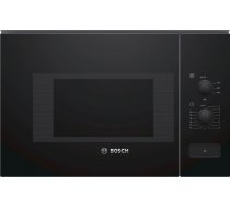 BOSCH BFL520MB0 Mikroviļņu krāsns, iebūvējama, 20L 800W melna BFL520MB0