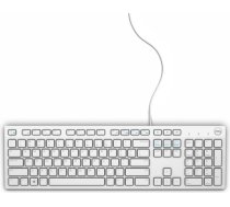 DELL KB216 keyboard USB QWERTY US International White 580-ADGM