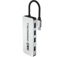 Green Cell USB hubs Greencell 4 PORT USB-C 3.0 HUB-GC-C4A