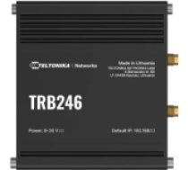 Teltonika Industrial 4G IoT Gateway TRB246 10/100 Mbit/s Ethernet LAN (RJ-45) ports 1 Mesh Support No MU-MiMO No 4G TRB246000600