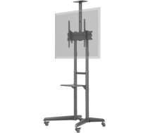 Goobay Floor stand 59508 TV Presentation Stand Pro (Size L) Adjustable Height, Tilt 37-70 " Black 59508