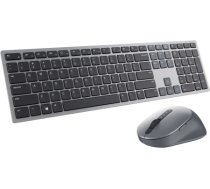 Dell Premier Multi-Device Keyboard and Mouse KM7321W Keyboard and Mouse Set Wireless Ukrainian Titanium Gray 2.4 GHz, Bluetooth 5.0 580-AJQV