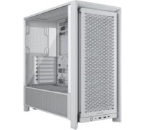 Corsair PC Case Frame 4000D RS Modular White Mid-Tower Power supply included No CC-9011313-WW
