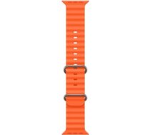 iWear S1 Grooved Soft Silicone 20mm strap for Apple Watch 49mm / 45mm / 44mm / 42mm Orange IW-S1-OR