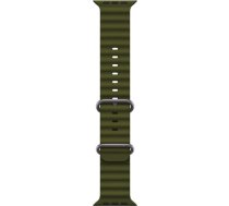 iWear S1 Grooved Soft Silicone 20mm strap for Apple Watch 49mm / 45mm / 44mm / 42mm Khaki Green IW-S1-HG