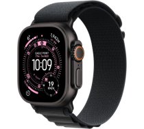 Apple Watch Ultra 3 GPS + Cellular 5G 49mm Black Titanium Case with Black Alpine Loop - Large MF0X4ET/A
