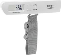 Adler Travel Luggage Scale AD 8191 Maximum weight (capacity) 50 kg Low Battery Indicator; Measurement Range: From 50g to 50kg; Overload Indicator AD 8191