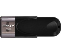Pny Technologies PNY Attaché 4 2.0 32GB USB flash drive USB Type-A Black FD32GATT4-EF