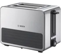 BOSCH TAT7S25 tosteris, inox ar silikonu, 2 šķēlēm TAT7S25