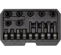 Uzgriežņa galviņu komplekts Yato YT-06811; 1/2''; 16 gab. Y*YT-06811
