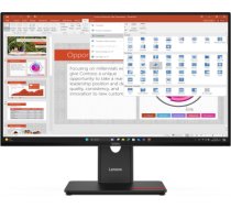 Lenovo ThinkVision T27-40 LED display 68.6 cm (27") 1920 x 1080 pixels Full HD Black 64A5ZAT6EU