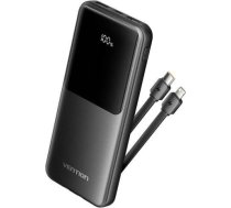 POWER BANK USB 10000MAH 22.5W/BLACK FHOB0 VENTION FHOB0