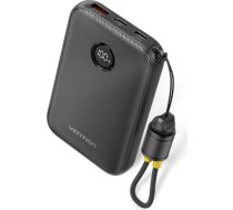 POWER BANK USB 10000MAH 22.5W/BLACK FKAB0-C VENTION FKAB0-C