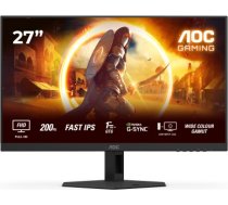 AOC G4 27G4HRE Monitor 27'' Fast IPS FHD 1920x1080, 1 ms, 300 cd/m2, 200 Hz, Black 27G4HRE