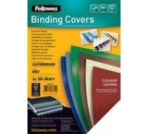 Fellowes Binding cover (leather pattern) DELTA A3 black - FSC, 100 pcs 5374401