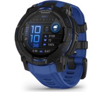 Garmin Instinct 3 – 45 mm, Supernova Edition, AMOLED, Bolt blue / Black sports watch 010-02936-03