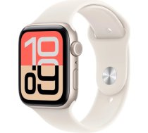 Apple Watch SE 3 GPS + 5G Cellular 44mm Starlight Aluminium Case with Starlight Sport Band - M/L MEPF4ET/A
