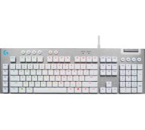 LOGITECH G815 LIGHTSPEED RGB Mechanical Gaming Keyboard – GL Tactile - WHITE - PAN - USB - NORDIC-613 - TACTILE SWITCH 920-011357