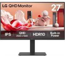 LG 27BA54QB-B 27 " IPS QHD 16:9 75 Hz 5 ms 2560 x 1440 pixels 350 cd/m² HDMI ports quantity 2 27BA54QB-B.AEU