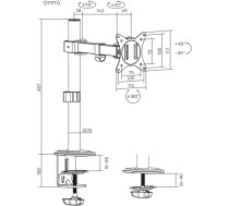 MACLEAN LCD MONITOR DESK MOUNT MC-572N MC-572N