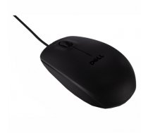 Dell Optical Mouse MS116 Cable, Black, USB 2.0, Black 570-AAIS
