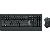Logitech MK540 ADVANCED Wireless Keyboard and Mouse Combo, Black, US 920-008685