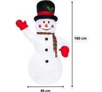 Piepūšamais sniegavīrs Springos CL4056 LED gaismas dekorācija 180 cm CL4056