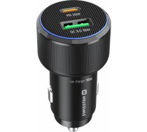 Swissten PD USB-C / USB Automašīnas Lādētājs 38W ar USB-C - USB-C Kabeli 1m 20111908