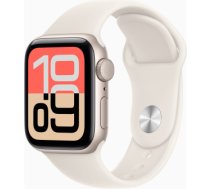 Apple Watch SE 3 GPS 40mm Starlight Aluminium Case with Starlight Sport Band - S/M MEH34ET/A