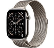 Apple Watch Series 11 GPS + Cellular 42mm Natural Titanium Case with Natural Milanese Loop MF8P4ET/A