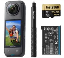 Insta360 X4 Adventure Bundle 360-kamera melna CINSABMA-X412