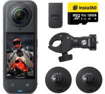 Insta360 X5 Sporta Kamera Moto Komplekts CINSAAHA/MOTO