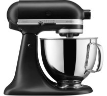 KitchenAid 5KSM125EBM Artisan Stacionārs mikseris 300W 4.8L Black 5KSM125EBM