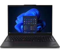 Lenovo ThinkPad T16 Gen 4 (Intel) Intel Core Ultra 7 255U Laptop 40.6 cm (16") WUXGA 16 GB DDR5-SDRAM 512 GB SSD Wi-Fi 6E (802.11ax) Windows 11 Pro English Black 21QE0048PB