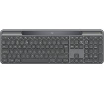 Logitech Signature Slim Solar+ K980 for Business, Grafit, Logi Bolt, USB/Bluetooth, US 920-013779