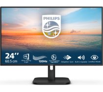 Philips 24E1N1200A/00 23.8 " IPS 16:9 120 Hz 4 ms 1920 x 1080 pixels 300 cd/m² HDMI ports quantity 1 Black 24E1N1200A/00