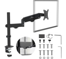 Maclean monitor mount, gas spring, 17"-32", 2-10kg, black, MC-135 MC-135
