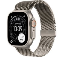 Apple Watch Ultra 3 GPS + 5G Cellular 49mm Nat.Titanium Case with Nat.Titanium Milanese Loop - Medium MEWY4ET/A
